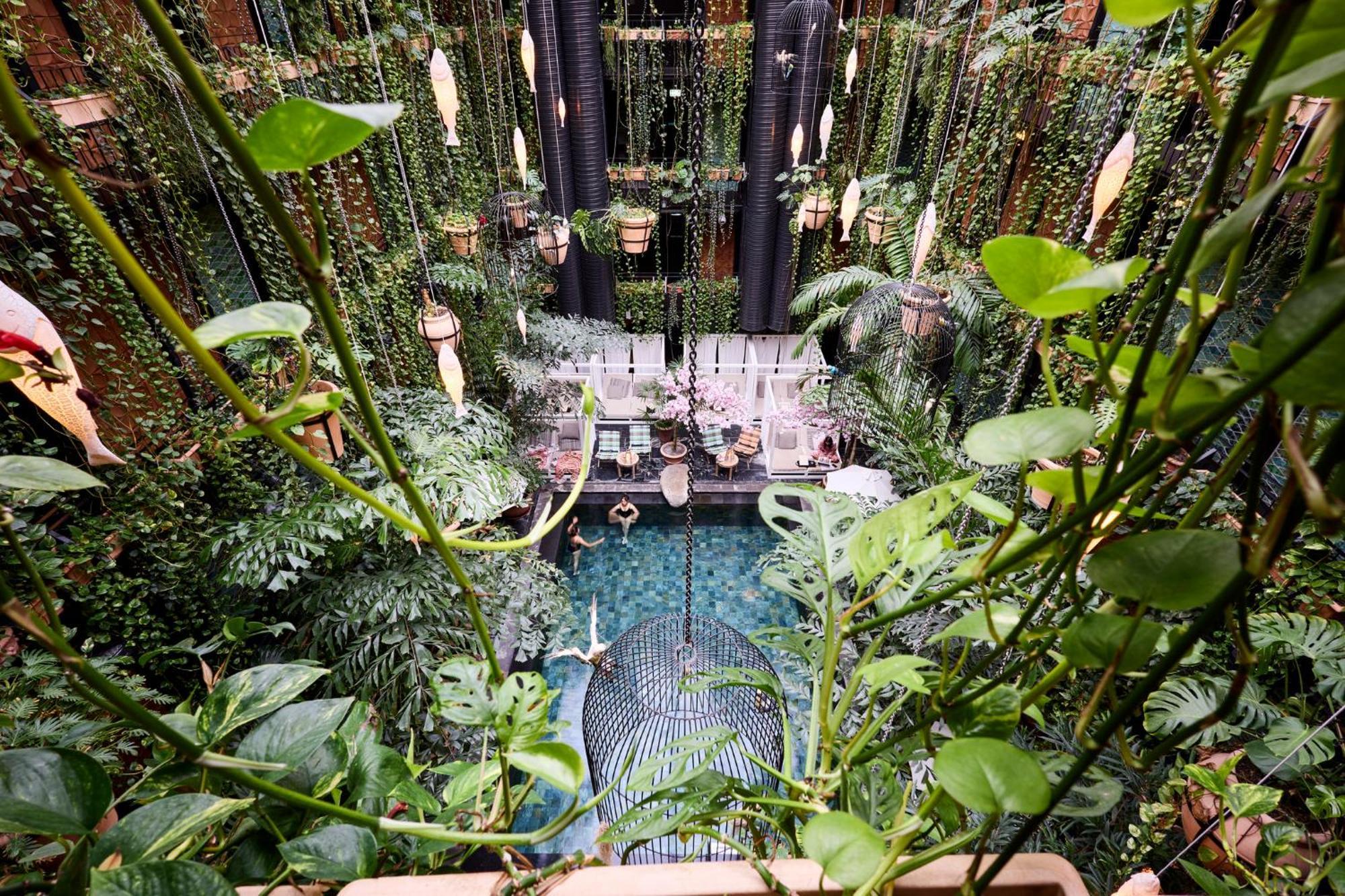 마농 레 스위트 굴스메덴 호텔 코펜하겐 외부 사진 The interior of the hotel
