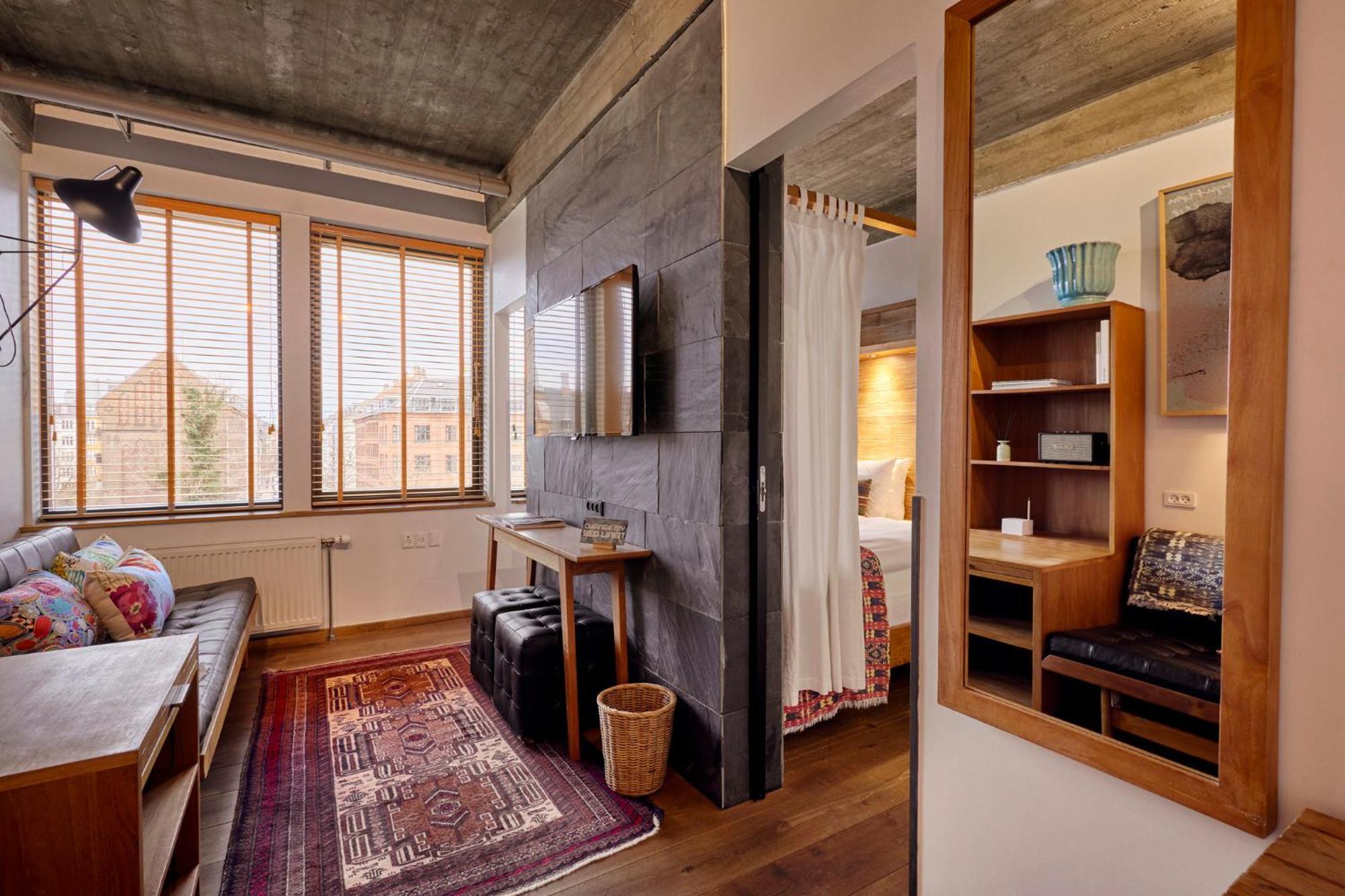 마농 레 스위트 굴스메덴 호텔 코펜하겐 외부 사진 A room at the Hotel