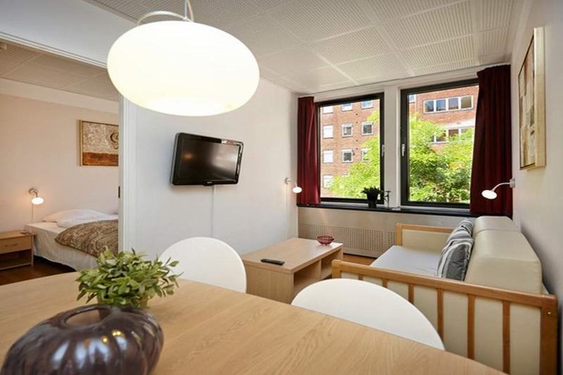 마농 레 스위트 굴스메덴 호텔 코펜하겐 외부 사진 A typical student apartment